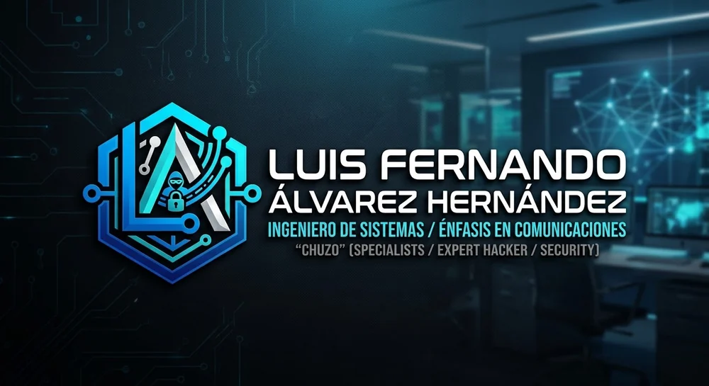 Luis Fernando Álvarez Hernández, creador de la página web