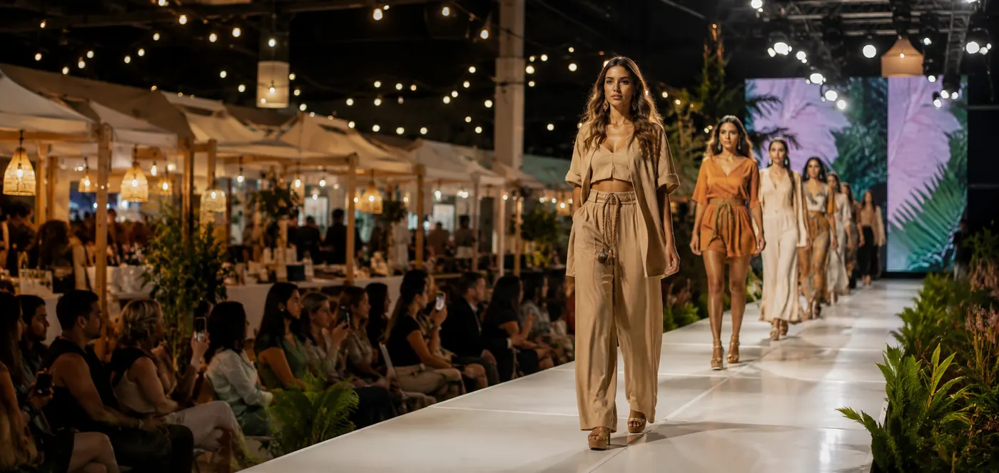 Pasarela de moda en Neiva Fest